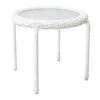 White Wicker Table With Glass Top -Patio Furniture Sales Store white wicker table with glass top