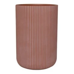 Winchester Tall Ribbed Planter, 12"