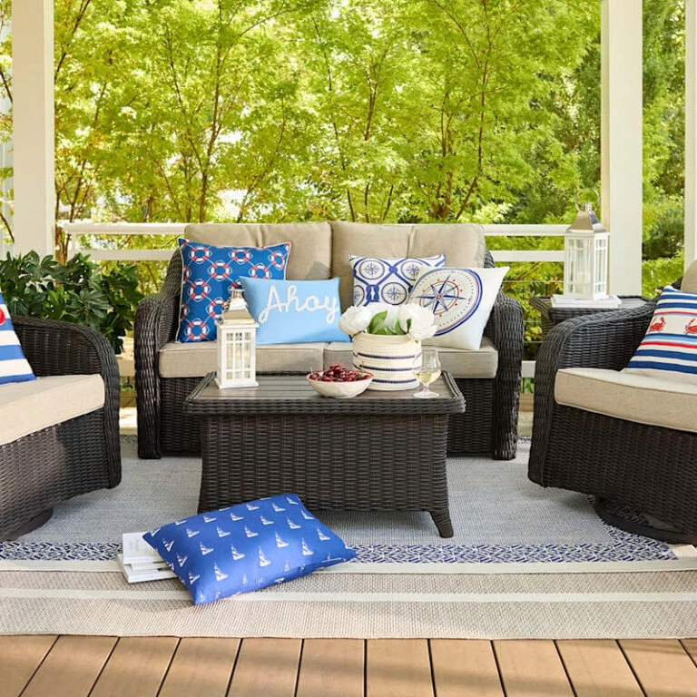 Patio Furniture Sales Store -Patio Furniture Sales Store providence glendale hand woven rattan outdoor coffee table 1 768x768 1